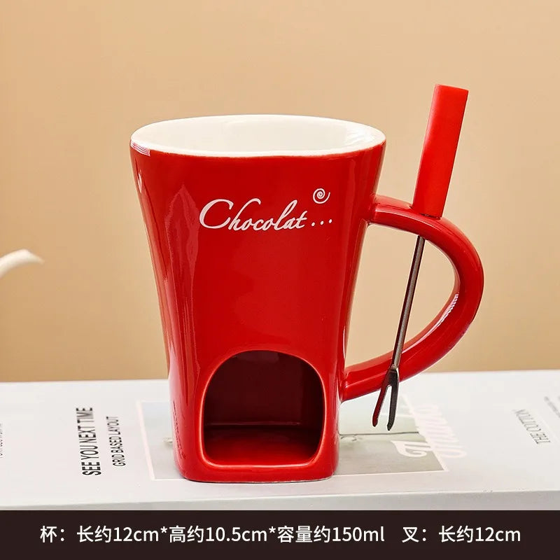Chocolate Melting Mug Fondue Cup