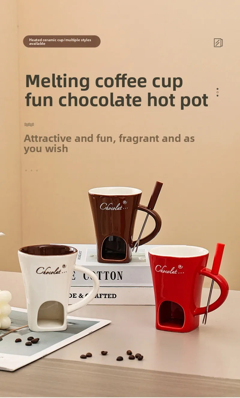 Chocolate Melting Mug Fondue Cup
