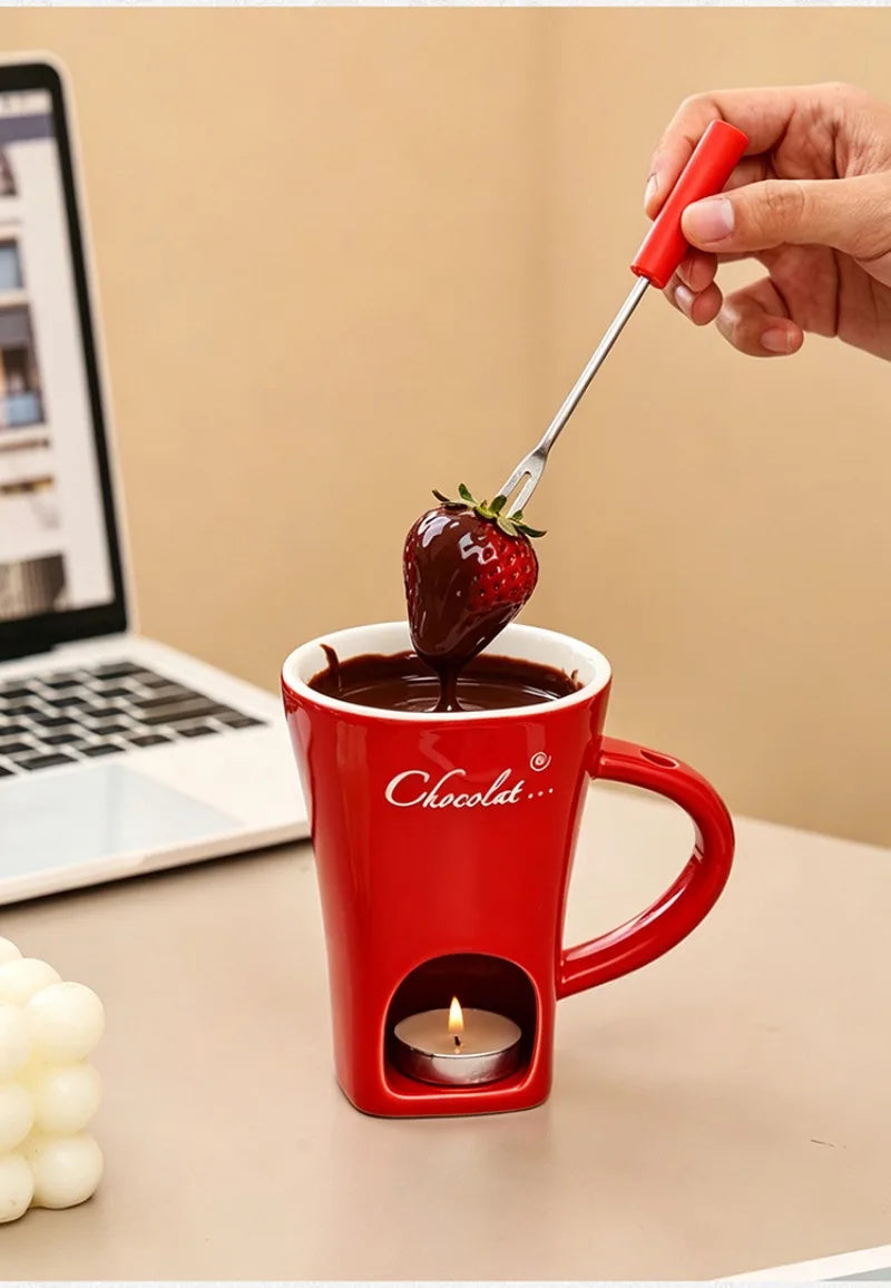 Chocolate Melting Mug Fondue Cup
