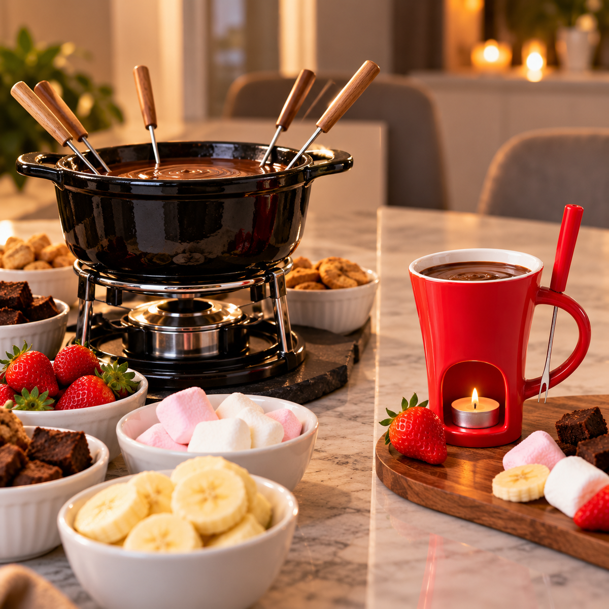 Chocolate Melting Mug Fondue Cup